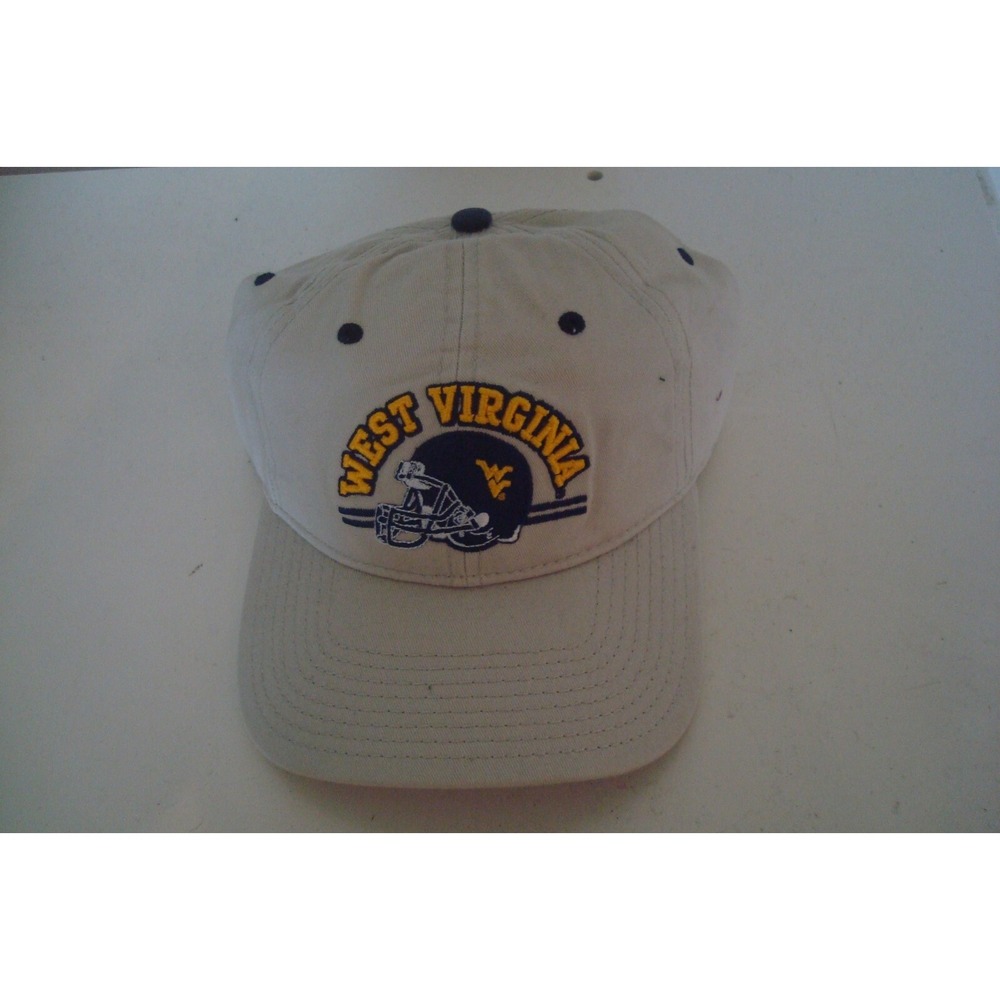 WEST VIRGINIA    STRAPBACK ‎ DEADSTOCK HAT CAP VINTAGE H4